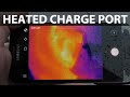 Tesla Model 3 with heated charge port