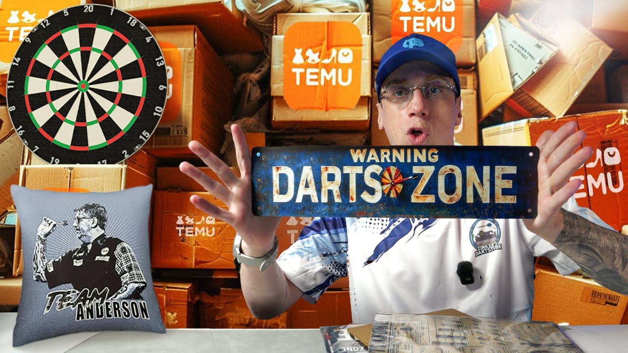 Darts & Merchandise von TEMU im Test - Es war schlimmer als erwartet! 🎯