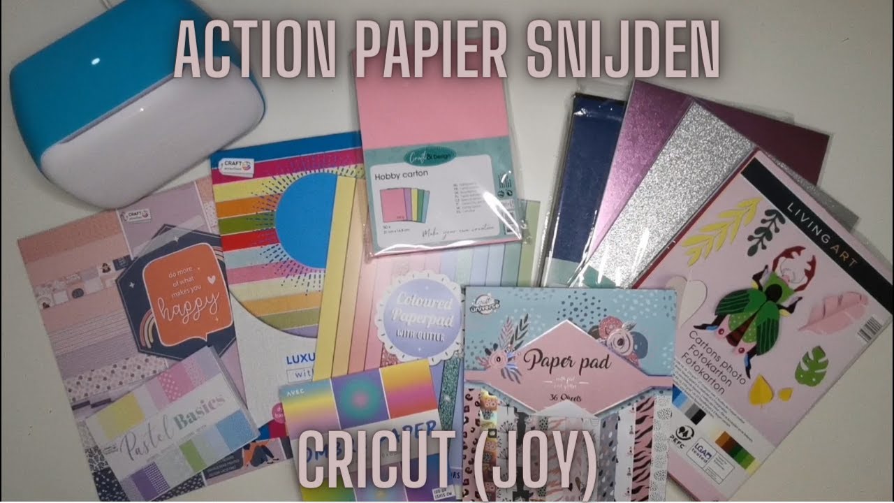 Concurrenten Specimen Reserve Cricut Joy (NL) | Action paper cutting | NL, ENG, ESP Subtitle - YouTube