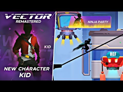 Vector Remastered || New Update Ninja Party Event & New Character Kid Gameplay