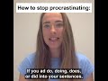 How To Stop Procrastinating For Athletes | Adelaide Goodeve