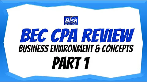 Bisk CPA Review (Full Course) | BEC CPA Review | B...