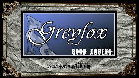 Grayfox Rpg Maker Walkthrough 100% Achievements Good Ending (No Commentary)