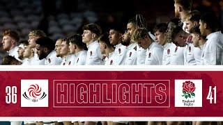 England U20s v Georgia highlights