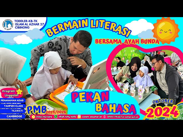Bermain Literasi Bersama Ayah Bunda