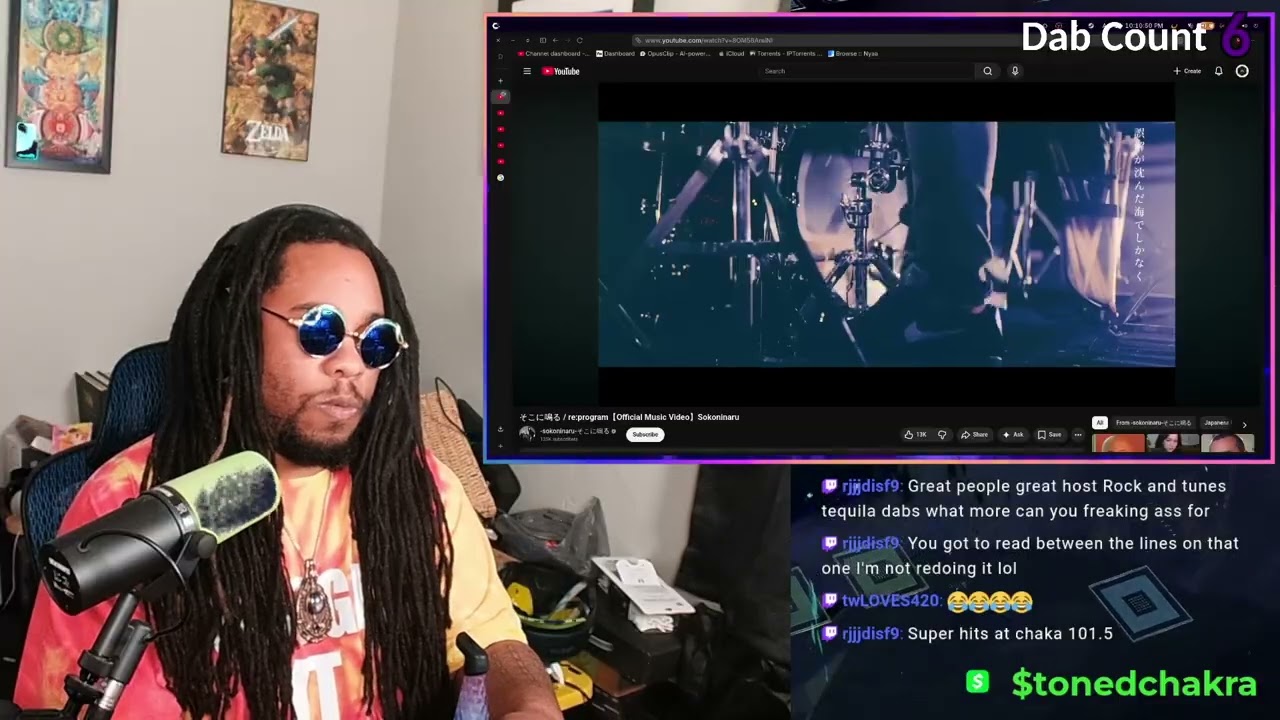 そこに鳴る : re:program【Official Music Video】Sokoninaru | Stoned Chakra Reacts!!!