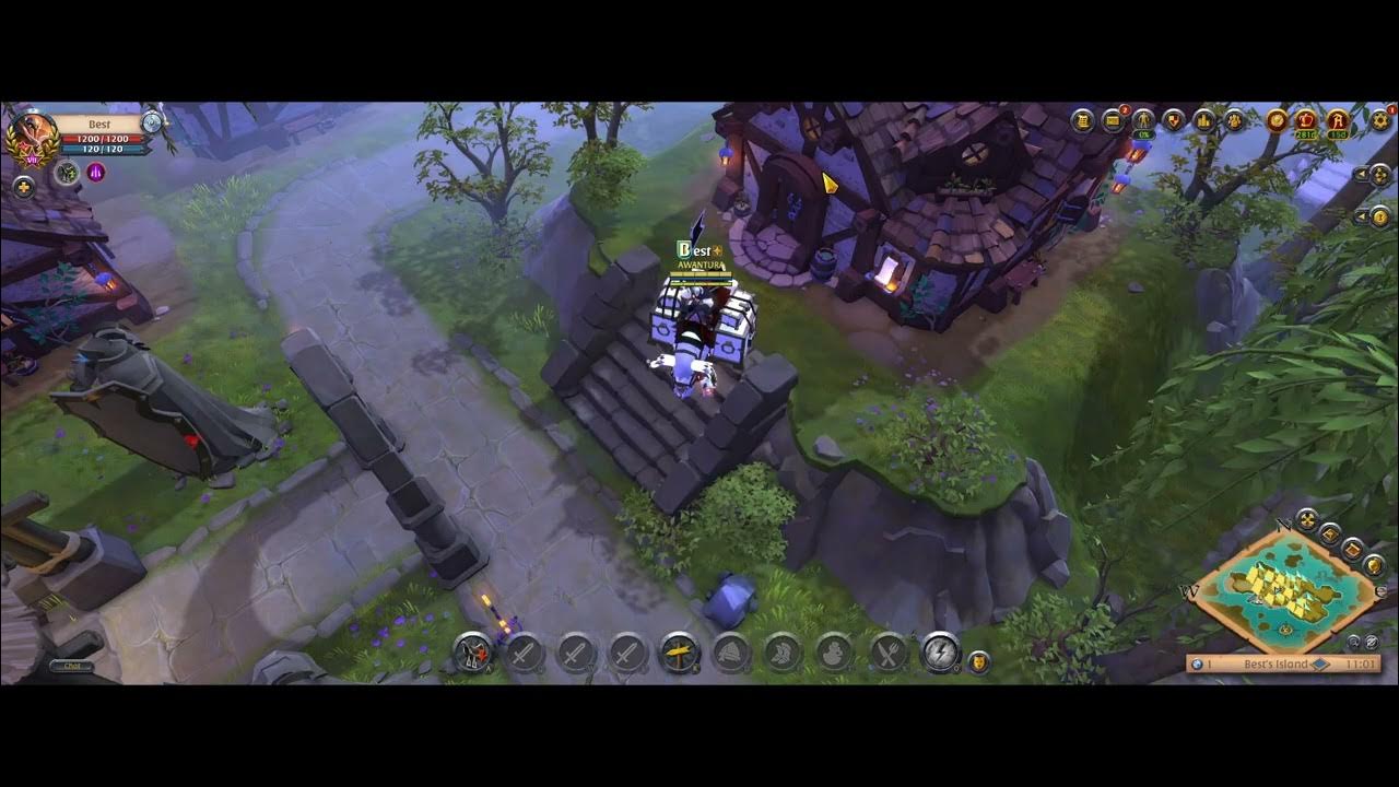 Albion Online Grand Conqueror's chest for Crystal rank opening YouTube