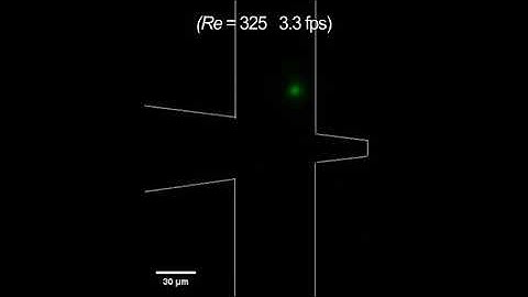 Vortex breakdown particle trapping