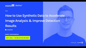 Using synthetic data to accelerate image analysis & improve detection results | Omri Greenberg