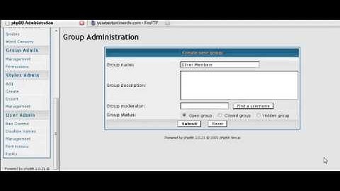 How To Create Sections And Allocate Managers In PHPBB Forum- Tutorial 6