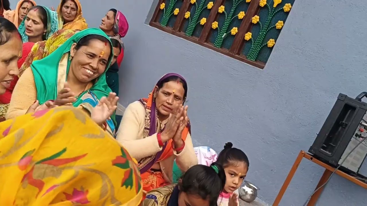 संदीप और मीरा का घर प्रवेश में किया हमने कीर्तन 🙏