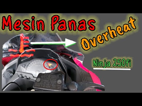 Mesin Overheat ninja 250fi - Radiator kosong dan Waterpump Bocor