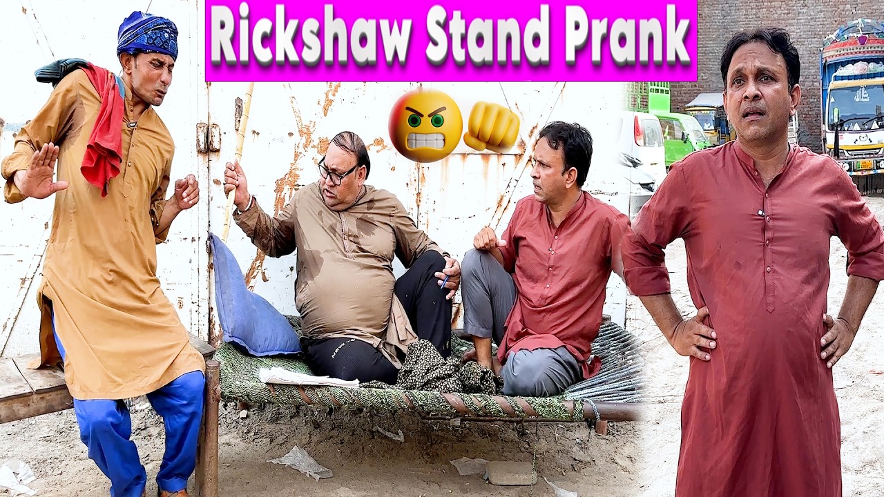 Tasleem Abbas and Soni New Funny Show | Rickshaw Stand Prank |@TasleemAbbasOfficial