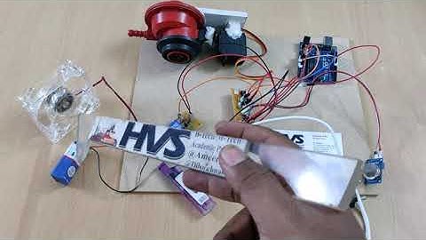 HVS-3618. LPG Gas Leakage Detection and Gas valve Controlling using ARDUINO and Servo Motor