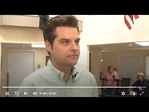 Rep. Gaetz 'be offended'