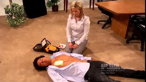 LIFEPAK CR Plus AED DEFIB Demonstration Video