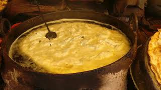 The Giant Halwa Paratha in Srinagar, Kashmir