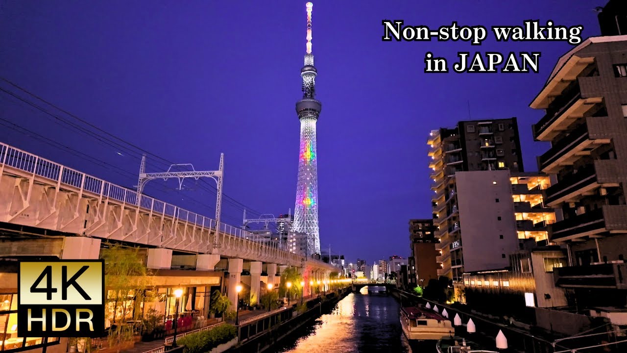 【東京】スカイツリーと隅田川！都会の癒やしの絶景散歩コース　The Most Beautiful View of Tokyo Skytree | Sumida River Walk