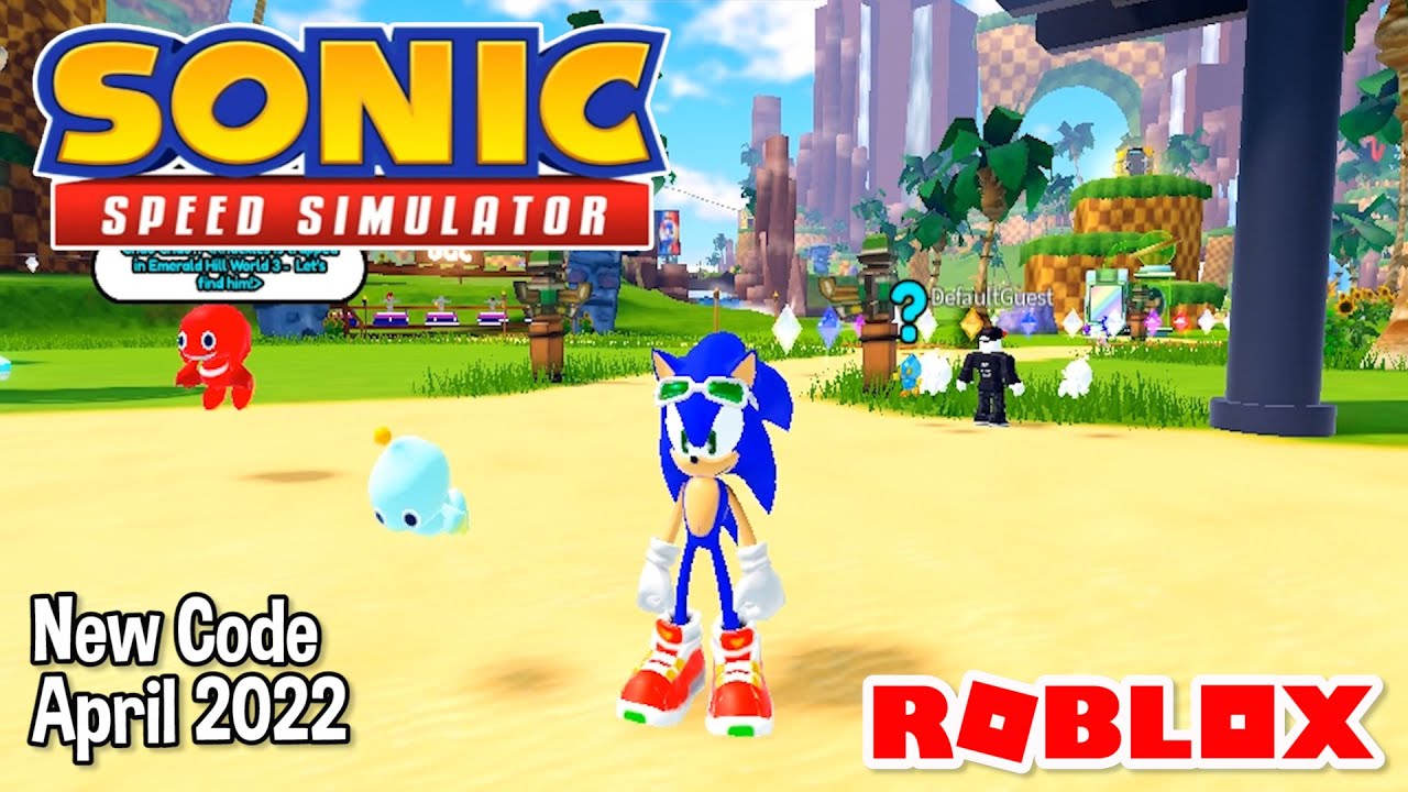Roblox Sonic Speed Simulator New Code April 2022 