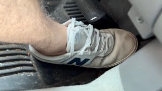 Driving & At My Storage Unit Wearing New Balance 306 Jamie Foy Skateboarding Shoes + Giveaway Shoes