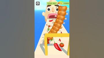 Sandwich Runner Level 807 Gameplay 🍔📺 | SKILLGAMING ✔️