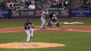 2013/07/10 Peralta's three-hit shutout