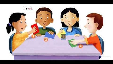 Everybody Up starters _ Unit 3: Many colors _ Lesson 1: Colors