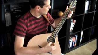 Margot Maria On Cittern Bouzouki 10 Strings Tara Made By Marc Boluda