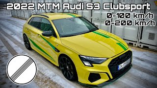 2022 MTM Audi S3 Clubsport (8Y), inkl. Topspeed, 0-100 km/h & 100-200 km/h 🚀🚀🚀