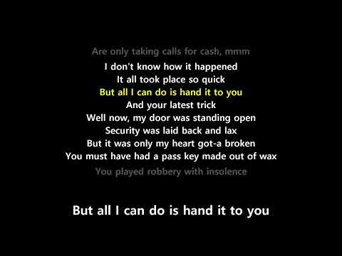 Your Latest Trick (Lyrics) - Dire Straits