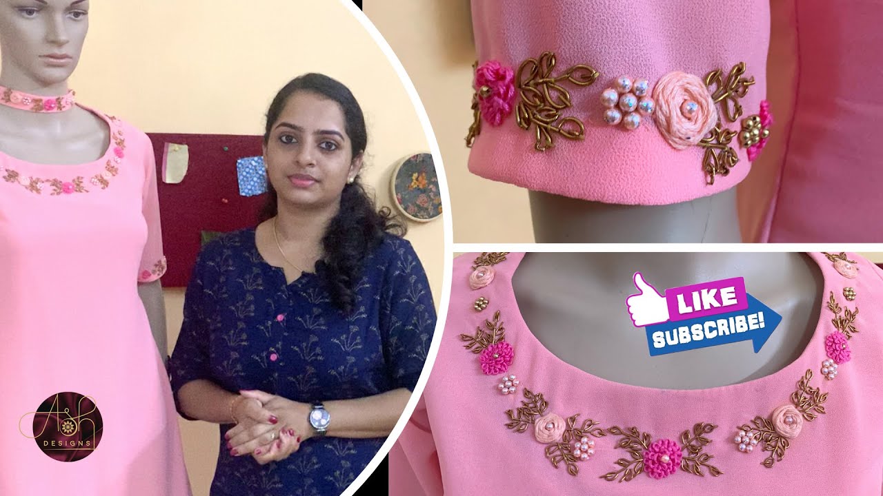 Cotton Silk Kurti Set with Thread & Sequins Work – Sukriti Store