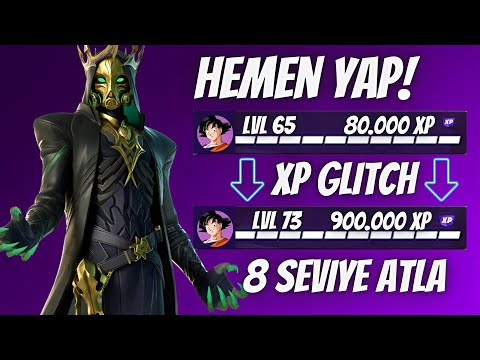 HIZLI AFK XP GLITCH - (%100 Çalıştı)😱👀- Fortnite 5 Bölüm Sezon 2