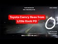 Toyota Camry on steroids evades Little Rock Police #gta #police #policechase #camry #LRHN #toyota