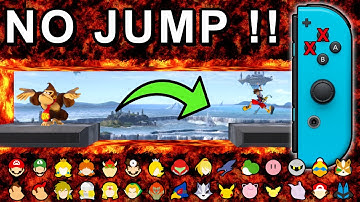 Who Can Make It? No Jump Lava Tunnel - Super Smash Bros. Ultimate