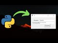Como CREAR en PYTHON una VENTANA de REGISTRO en Nuestro PROGRAMA #SHORTS