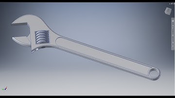 Học inventor cơ bản: Vẽ cái mỏ lết bằng inventor