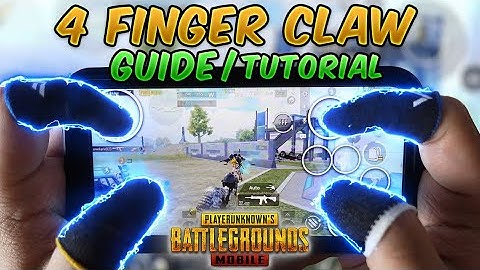 4 Finger Claw Guide/Tutorial (PUBG MOBILE & BGMI) Tips & Tricks to Master Claw Settings/Sensitivityl