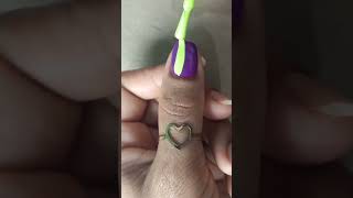 💅💅💅#safetypinhack #nails #simplenails #naildesigns #youtubeshorts