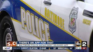 Baltimore Police launch app to communicate with the public