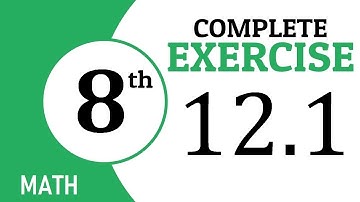 EXERCISE 12.1, CHAPTER 12, UNIT 12, INFORMATION HANDLING, CLASS 8 MATHS, GS ACADEMY, 8TH MATH, PTB