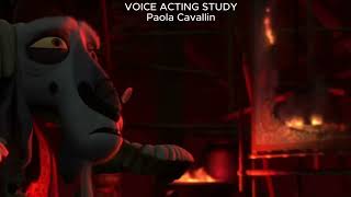 Voice study Kung Fu Panda scene