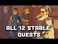 Zelda Tears of the Kingdom - All 12 Lucky Clover Gazette Stable Quests Guide (Froggy Set Reward)