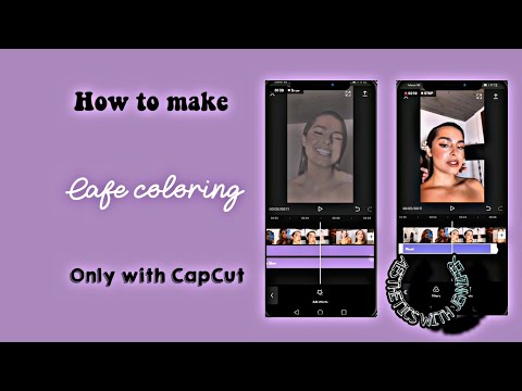 How to make a Café coloring only with CapCut || Aesthetics with Jennifer ||