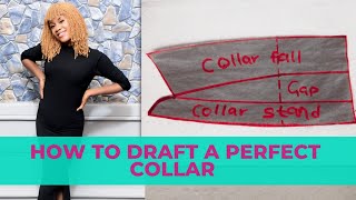 D.I.Y Perfect collar|Draft and assemble 👆