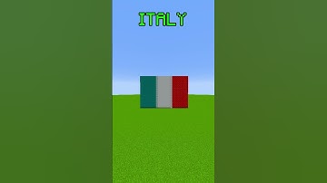 Country Flags in Minecraft 🏳️💥128 bits64 bits 32 bits 16 bits 8 bits 2 bits 1 bit #shorts