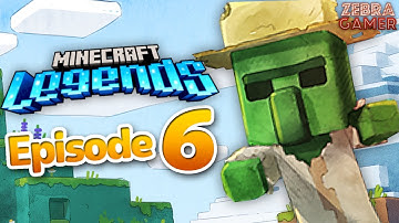 Minecraft Legends Gameplay Walkthrough Part 6 - Zombie Homestead!