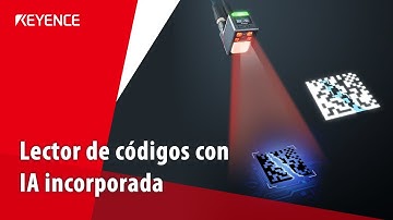 Lector de códigos con IA incorporada| Serie SR-X de KEYENCE​
