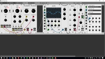 Autodafe Modules Pack for VCV Rack - LFO + FOLDBACK + PHASER