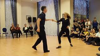 Semion Ovsiannikov Olga Khvan Swing And Snow 2017 Strictly Open Final - 1St Place
