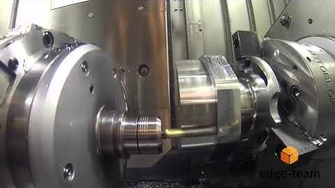 Waveform on Subspindle Lathe